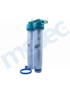 MESEC Duplex "ZK20" Pro, vodni filter, priklop 1"F