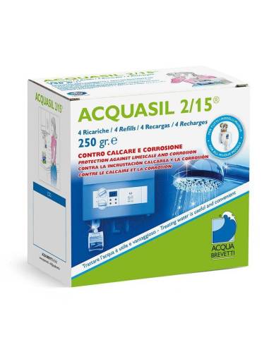AcquaSil 2/15, sredstvo za mikroomekšavanje vode, 4x250 g vrečica