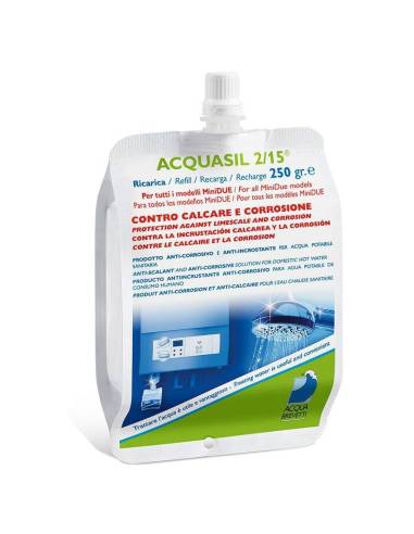 AcquaSil 2/15, sredstvo za mikromehčanje vode, 4x 250g vrečka
