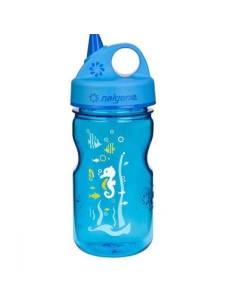 Nalgene 'Everyday' Grip-n-Gulp 0,35 L, plava s motivom morskog konjića