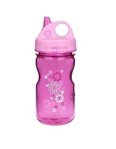 Nalgene 'Everyday' Grip-n-Gulp 0,35 L, roza s motivom ružica