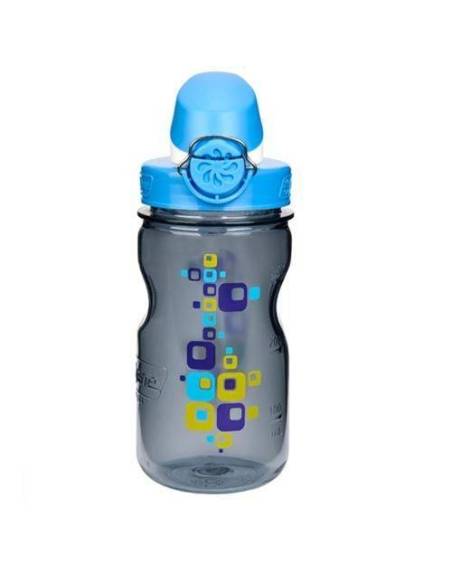 Nalgene 'Everyday OTF Kids' 0,375 L, siva, kvadratki