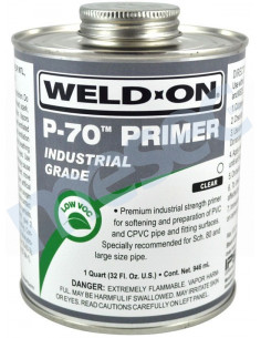 P70, temeljno čistilo za PVC-U in PVC-C Corzan® fitinge in cevi, 500g