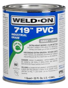 WELDON 1000g, ljepilo za PVC-U fitinge (spojnice) i cijevi