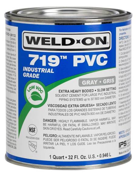 WELDON 1000g, lepilo za PVC-U fitinge in cevi / ZLEPITI