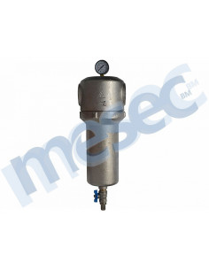MESEC RBM-S 2"1/2, filter z ročnim izpiranjem, z manometrom