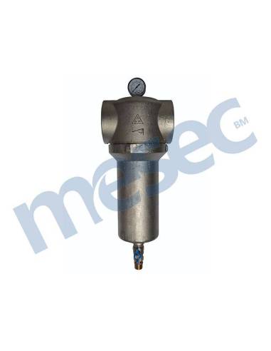 MESEC RBM-S 4", filter s ručnim ispiranjem, s manometrom