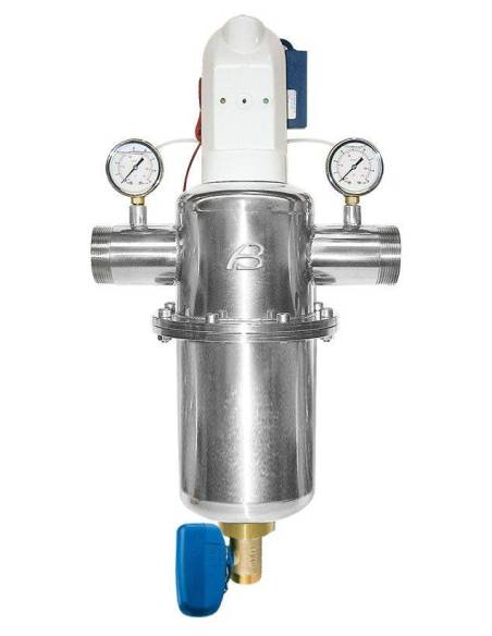 BravoMax-A, avtomatski samočistilni vodni filter, priklop 1"1/2 / FT260