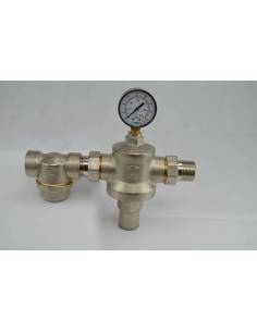 Rinox MM, 1" regulator tlaka, PN40, "anti-water hammer", s predfiltrom i manometrom