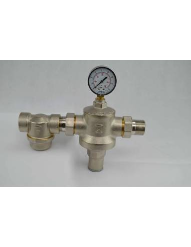 Rinox MM, 1" regulator tlaka, PN40, "anti-water hammer", s predfiltrom i manometrom
