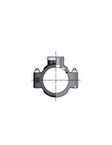 UFM, odcepno sedlo d50 x 3/4'' NN z ojačitvijo, PN10
