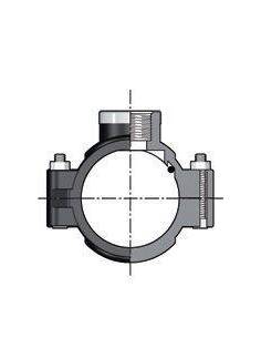 UFM, odcepno sedlo d75 x 3/4'' NN z ojačitvijo, PN10