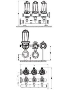 MESEC ADF-3, avtomatski industrijski disk filter sistem 2