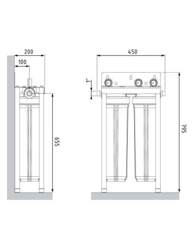 Filter za vodo – Hišni vodni filter BigDuplex ZK20 | MESEC