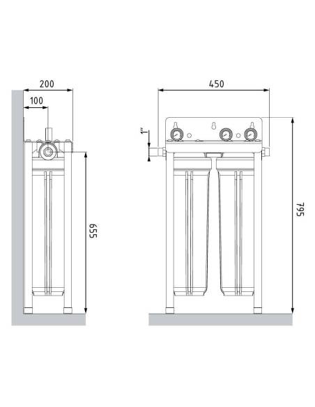 Filter za vodo – Hišni vodni filter BigDuplex ZK20 | MESEC