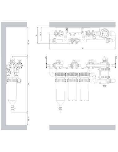 MESEC HVP-107Q UV, filtrirni in UV dezinfekcijski sistem