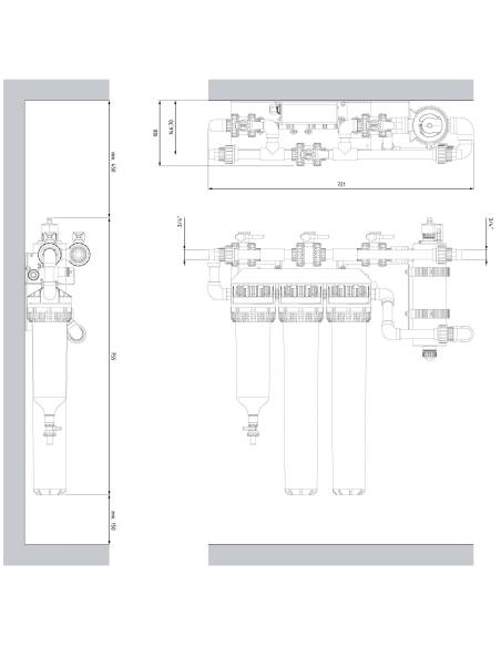 MESEC HVP-157Q UV, filterski i UV dezinfekcijski sustav