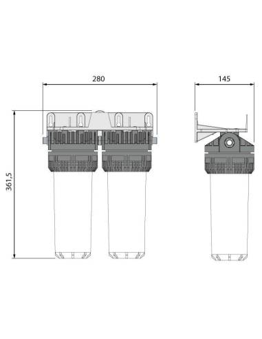AQUA KRISTAL® AK200MP, čistilnik za pitno vodo