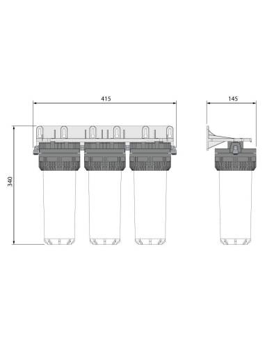 AQUA KRISTAL® AK330MP-N+, čistilnik za pitno vodo