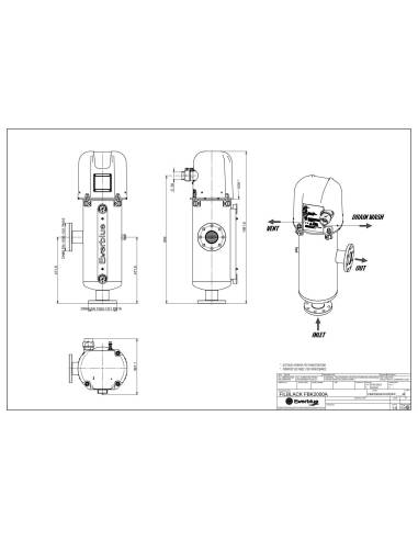 FILBLACK FBK2000 A, DN 80 FLANGE EN 1092, automatski samočisteči filter