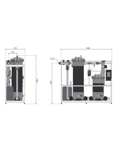 MESEC HVP-660Q UV, filtriranje, UV dezinfekcija + DezDos Pro