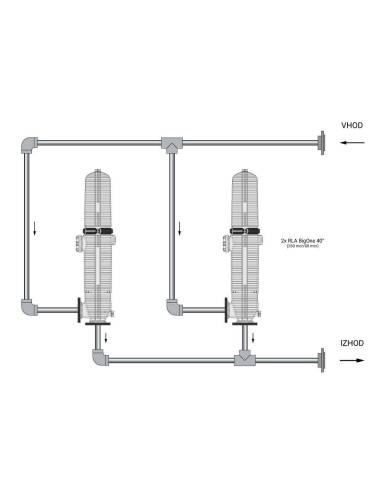 Vodni filter za toplotno črpalko voda-voda – ATČ-900 | MESEC