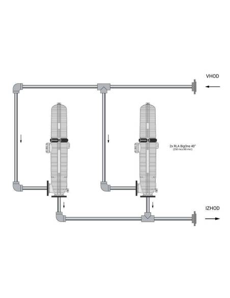 Vodni filter za toplotno črpalko voda-voda – ATČ-900 | MESEC