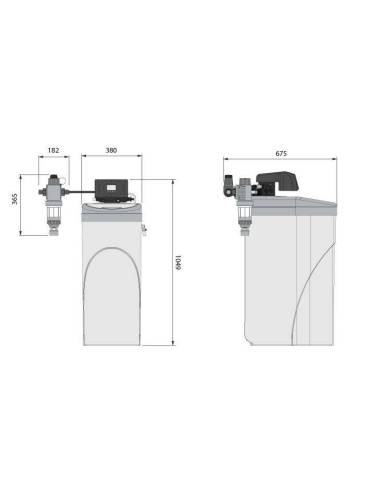Filter za vodo - Mehčanje vode - HVP-5000-S iSoft | MESEC