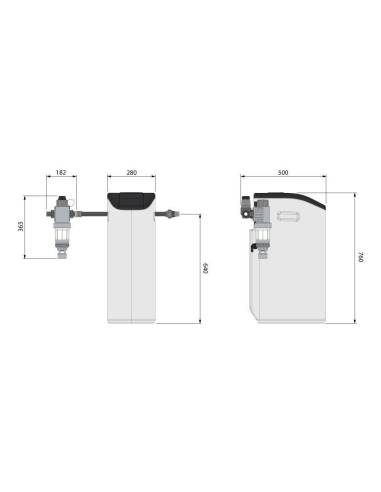 MESEC HVP-7500-S SmartSOFT Superior, kućna stanica za vodu