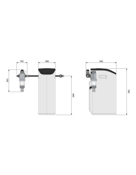 MESEC HVP-7500-S SmartSOFT Superior, kućna stanica za vodu