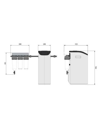 MESEC HVP-7500-K SmartSOFT Superior, kućna stanica za vodu