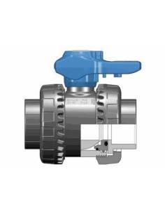EASYFIT kroglični ventil, d16, DN10, PN16, z metričnim priključkom za lepljenje