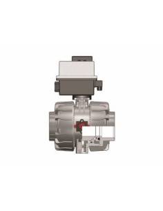 VKD/CE DualBlock(R), d75/DN65, PN,16, PVC-U Elektro proženi krogelni ventil