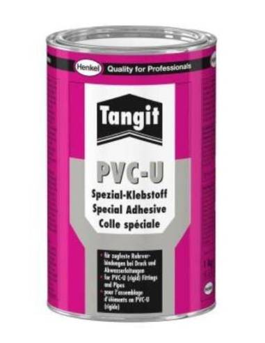 TANGIT 500g, ljepilo za PVC-U fitinge i cijevi, s kistom