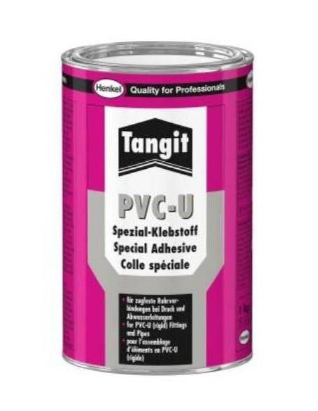 TANGIT 500g, ljepilo za PVC-U fitinge i cijevi, s kistom