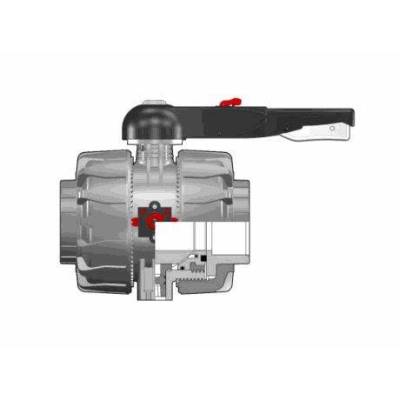 VKDIV, DualBlock®, DN65 do DN100, kroglični ventili, PVC-U
