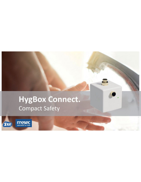 HygBox Connect, avtomatsko izpiranje cevnih sistemov